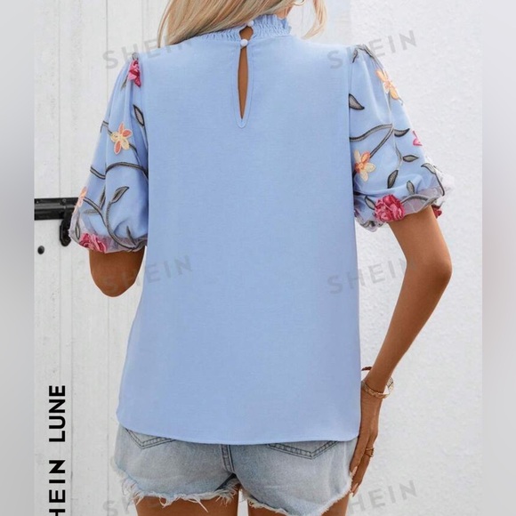 SHEIN Floral Blouse - Picture 2 of 7